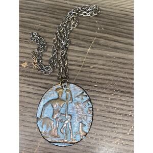 Vintage Bronze Medallion KEO Circa